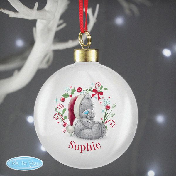 (image for) Personalised Me To You Christmas Bauble