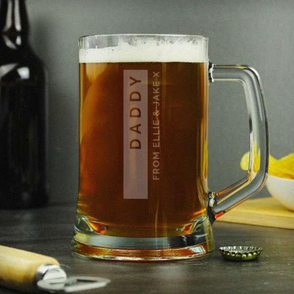 (image for) Personalised Free Text Pint Stern Tankard