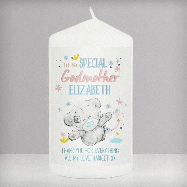 (image for) Personalised Me to You Godmother Pillar Candle