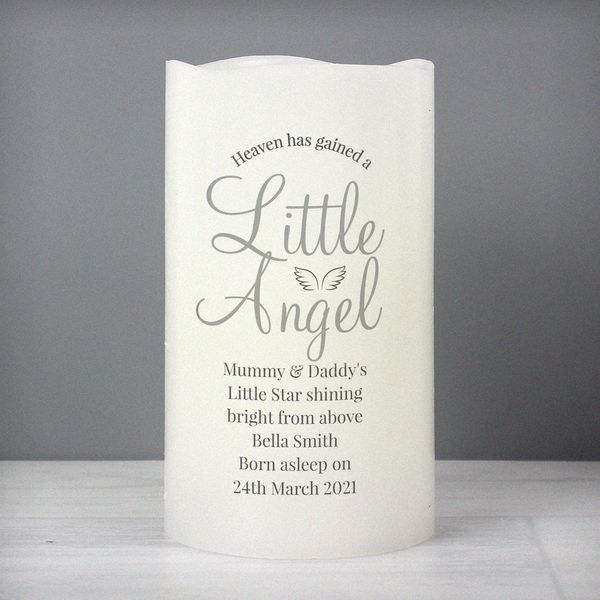 Modal Additional Images for Personalised Little Angel LED Candle