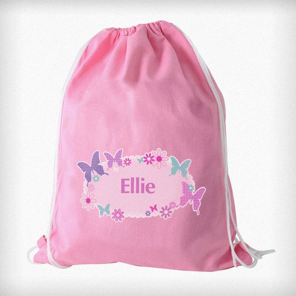 Modal Additional Images for Personalised Butterfly Swim & Kit Bag