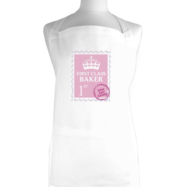 Modal Additional Images for Personalised Pink 1st Class Apron