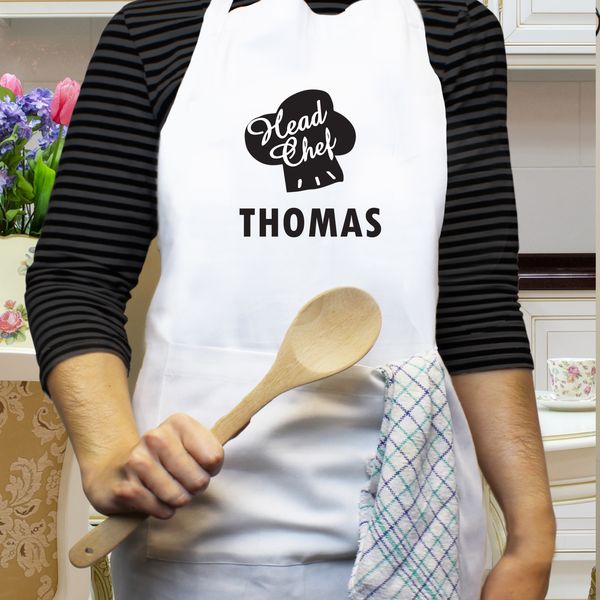 (image for) Personalised Head Chef Apron