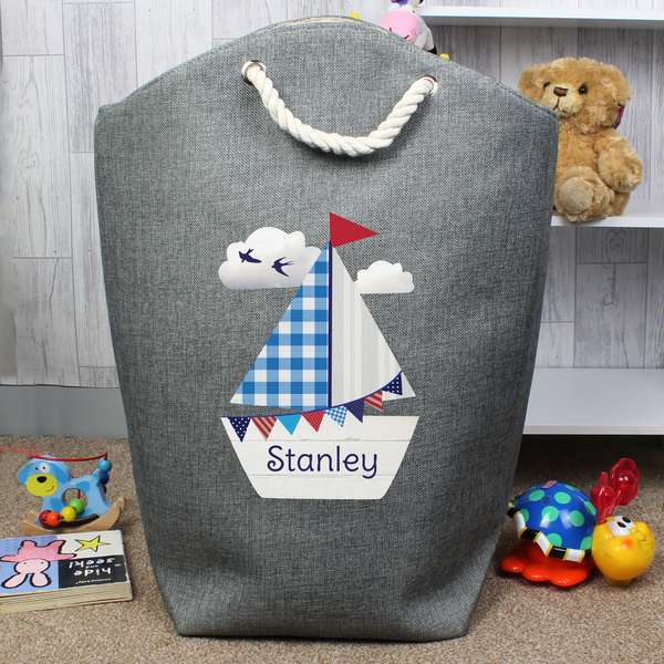 (image for) Personalised Sailboat Storage Bag