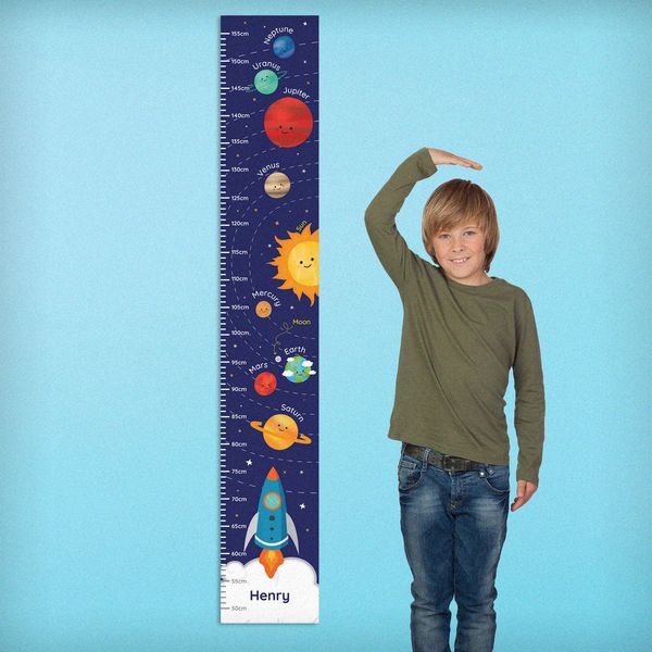 (image for) Personalised Solar System Height Chart