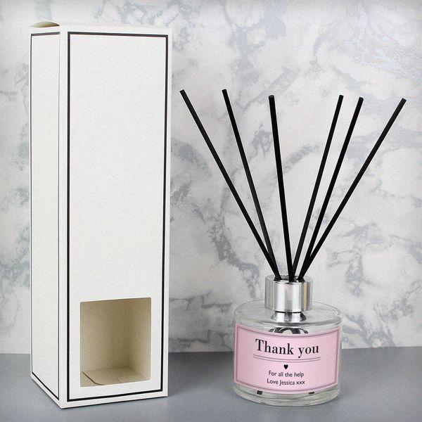 Modal Additional Images for Personalised Classic Pink Reed Diffuser