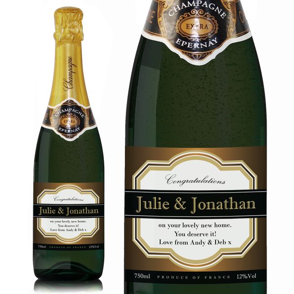 Modal Additional Images for Personalised Decorative Champagne