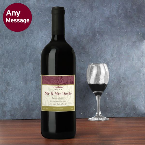 (image for) Personalised Traditional Red Wine