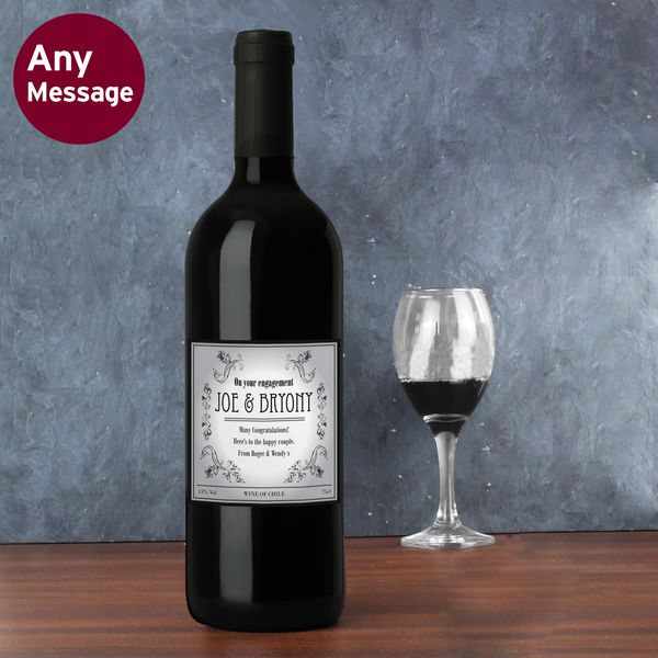 (image for) Personalised Vineyard Red Wine