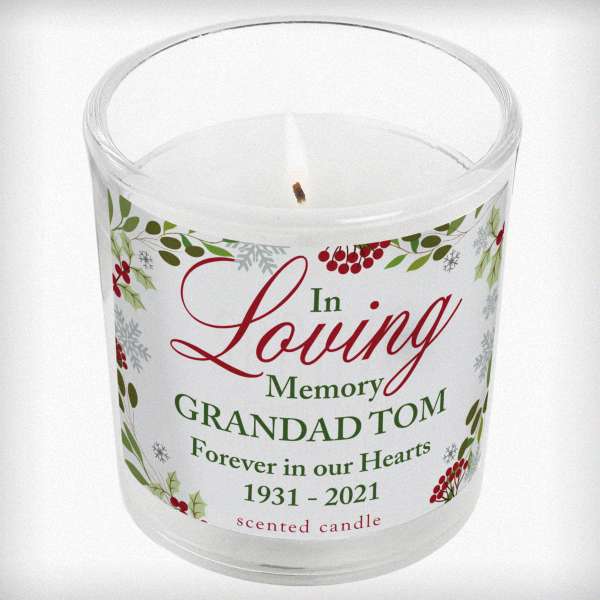 Modal Additional Images for Personalised In Loving Memory Scented Jar Candle