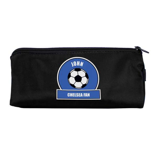 Modal Additional Images for Personalised Dark Blue Football Fan Pencil Case