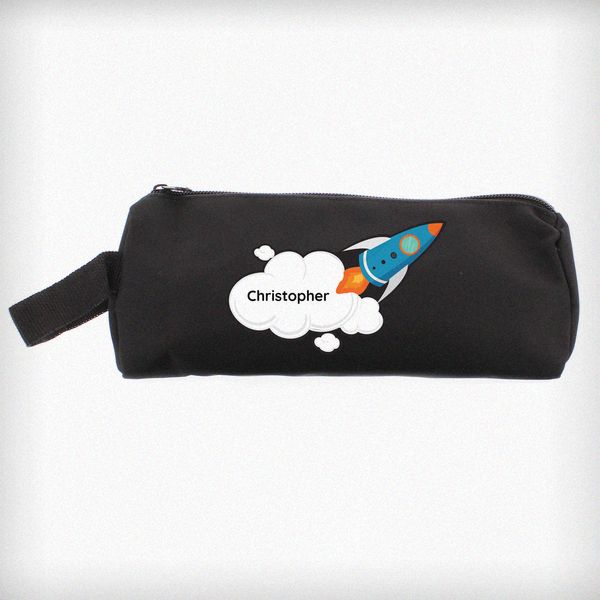 Modal Additional Images for Personalised Rocket Pencil Case