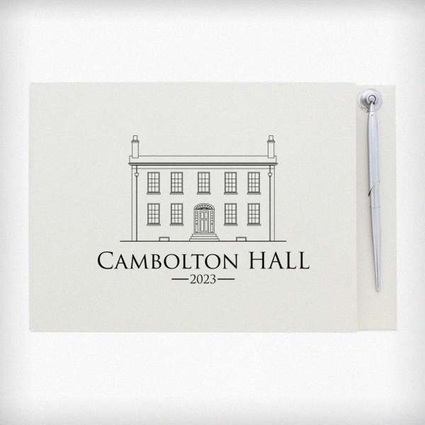 (image for) Bespoke Design Guest Book & Pen