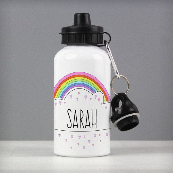 (image for) Personalised Rainbow Drinks Bottle