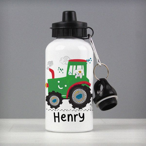 Modal Additional Images for Personalised Tractor Drinks Bottle