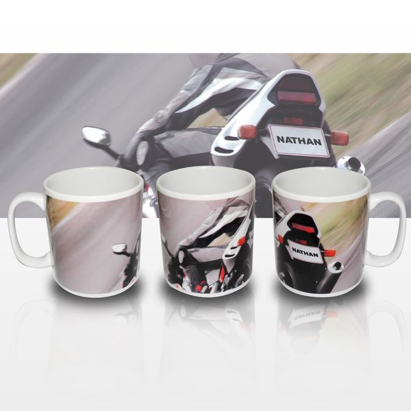 Modal Additional Images for Personalised Motorbike Mug