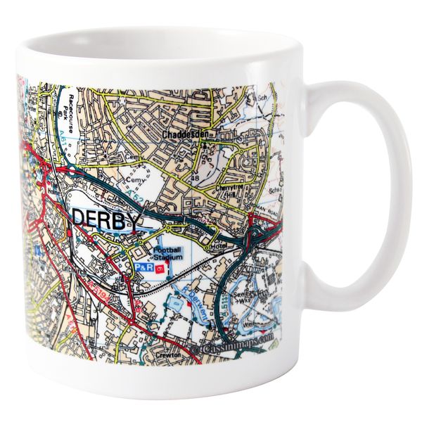 (image for) Personalised Present Day Edition Map Mug