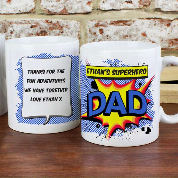 (image for) Personalised Comic Book Themed Mug