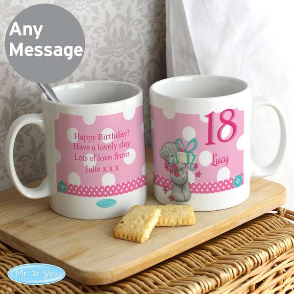 (image for) Personalised Me To You Big Age Female Mug