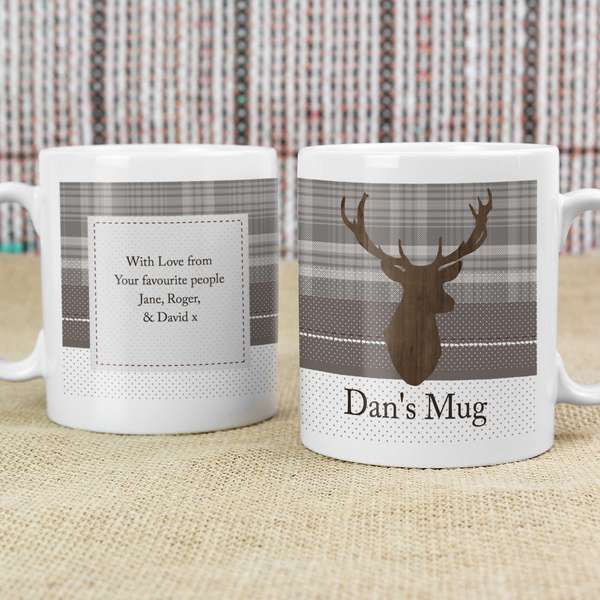 (image for) Personalised Highland Stag Mug