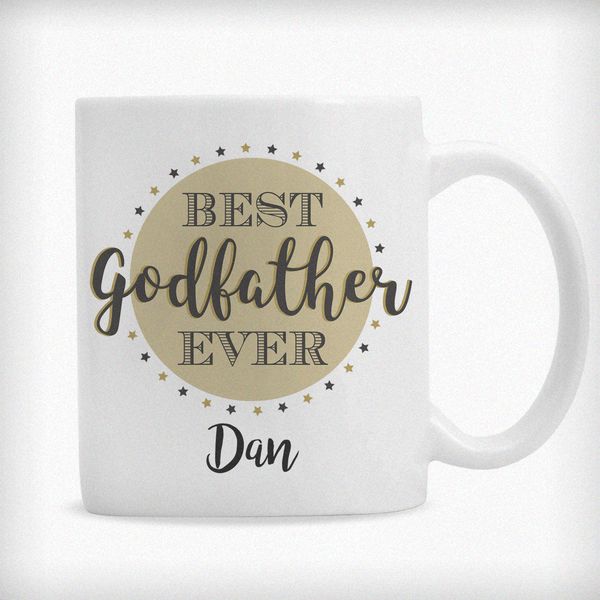 Modal Additional Images for Personalised Best Godfather Mug