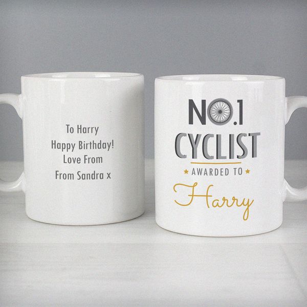 Modal Additional Images for Personalised No.1 Cyclist Mug