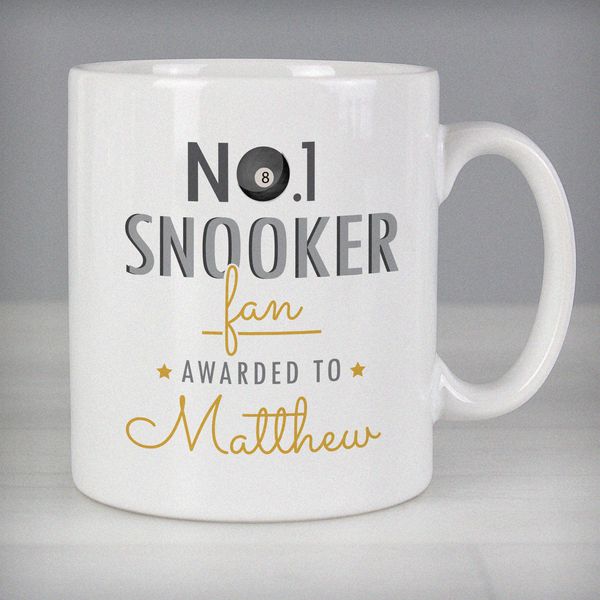 (image for) Personalised No.1 Snooker Fan Mug