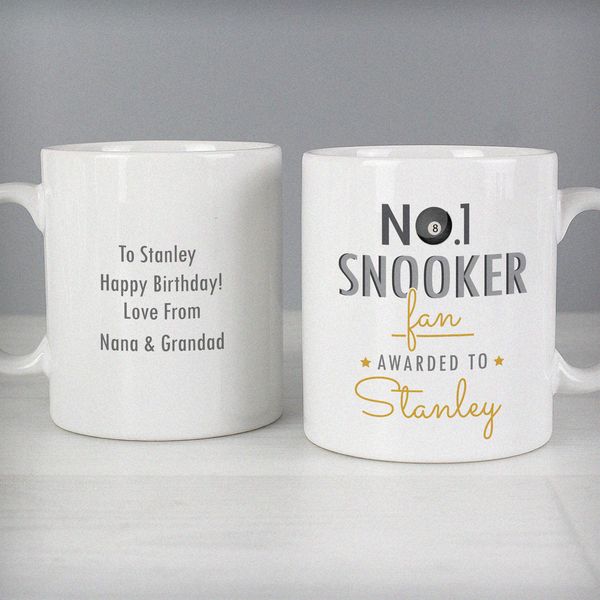 Modal Additional Images for Personalised No.1 Snooker Fan Mug