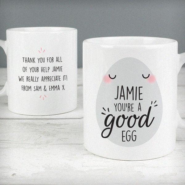 Modal Additional Images for Personalised Youre A Good Egg Mug