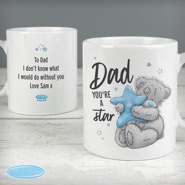 Modal Additional Images for Personalised Me To You Dad Youre A Star Mug