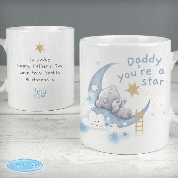 (image for) Personalised Tiny Tatty Teddy Daddy Youre A Star Mug