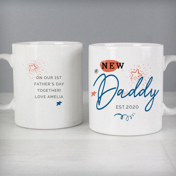 (image for) Personalised New Dad / Grandad Mug