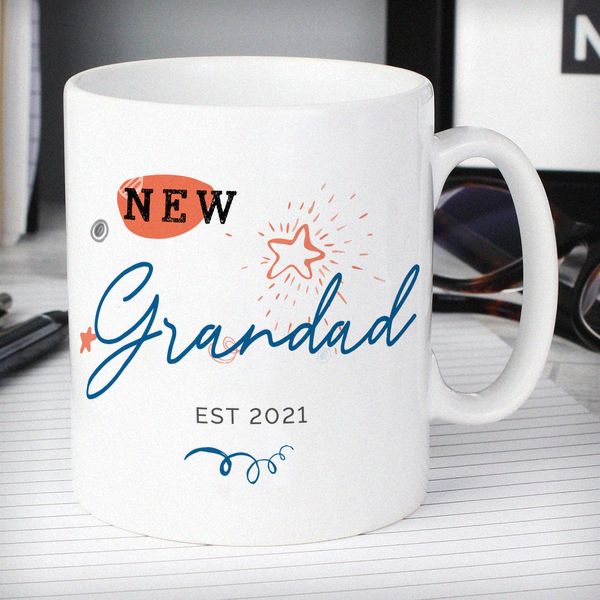 Modal Additional Images for Personalised New Dad / Grandad Mug