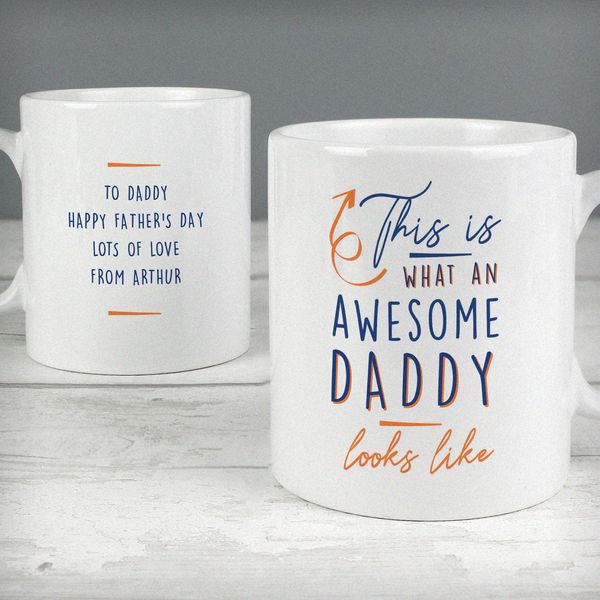 (image for) Personalised This Is What Awesome Looks Like Mug