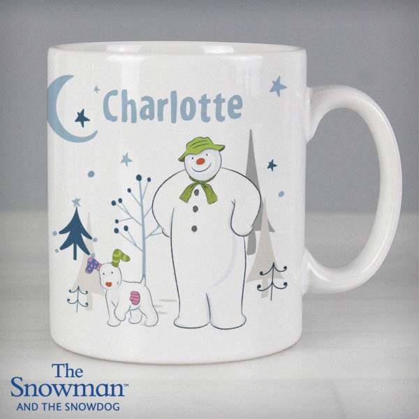 Modal Additional Images for Personalised The Snowman and the Snowdog Mug