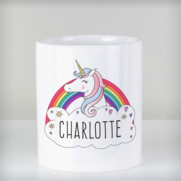 Modal Additional Images for Personalised Unicorn Ceramic Storage Pot