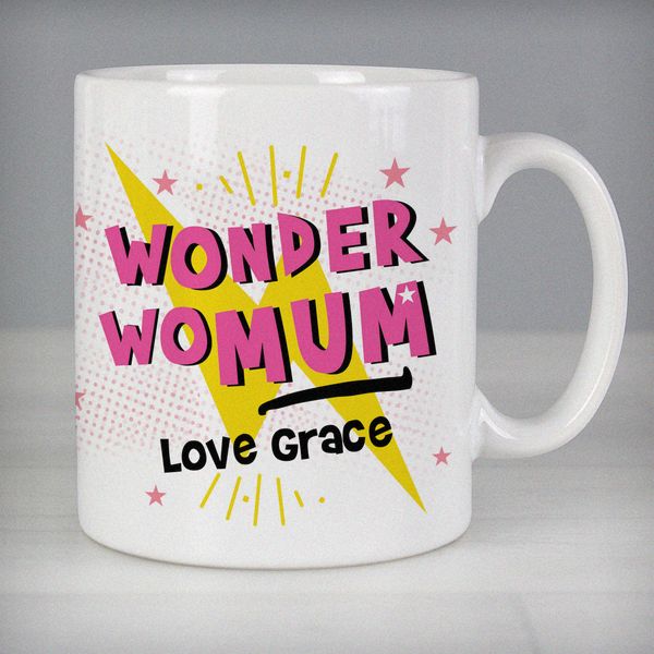 (image for) Personalised Wonder WoMum Mug