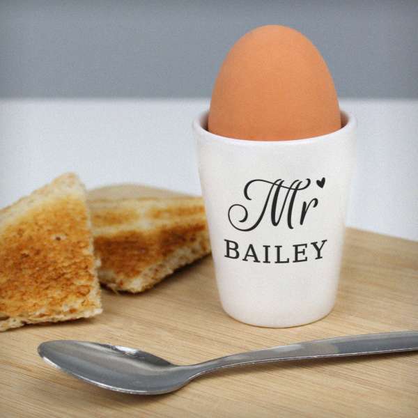 Modal Additional Images for Personalised Mr Egg Cup