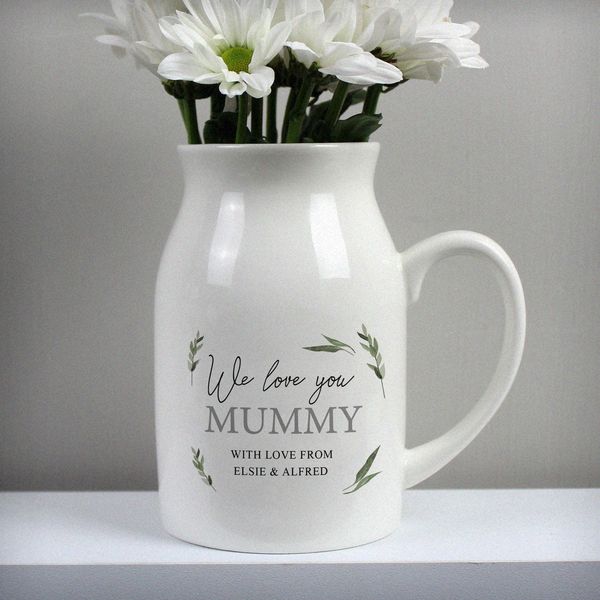 (image for) Personalised Botanical Flower Jug