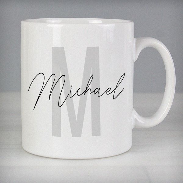 (image for) Personalised Name & Initial Mug