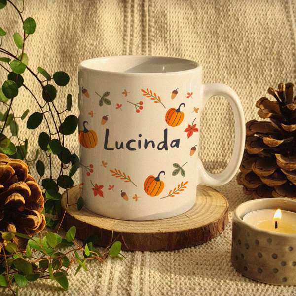 (image for) Personalised Pumpkin Mug