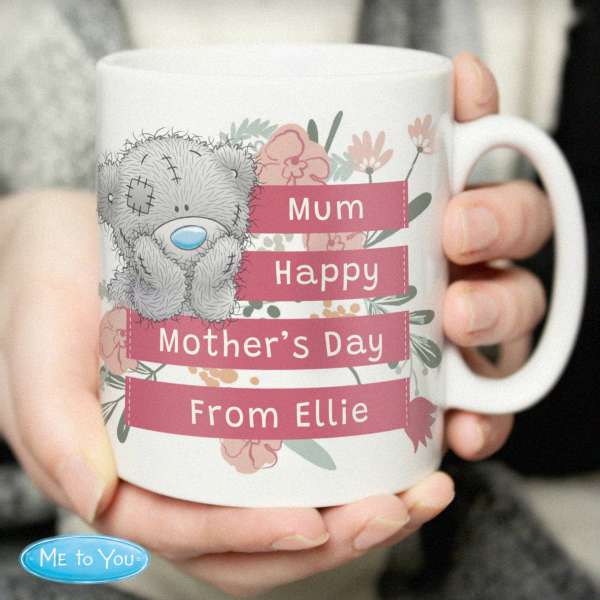 Modal Additional Images for Personalised Me To You Floral Mug