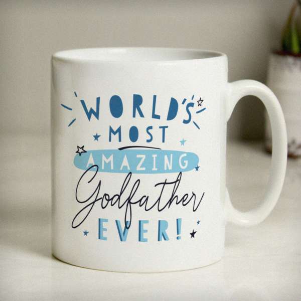 (image for) Personalised World's Most Amazing Godfather Mug