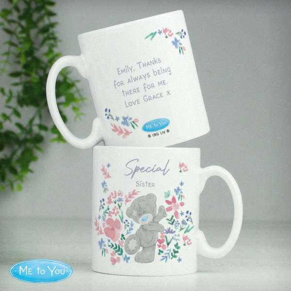 Modal Additional Images for Personalised Me To You Floral Mug