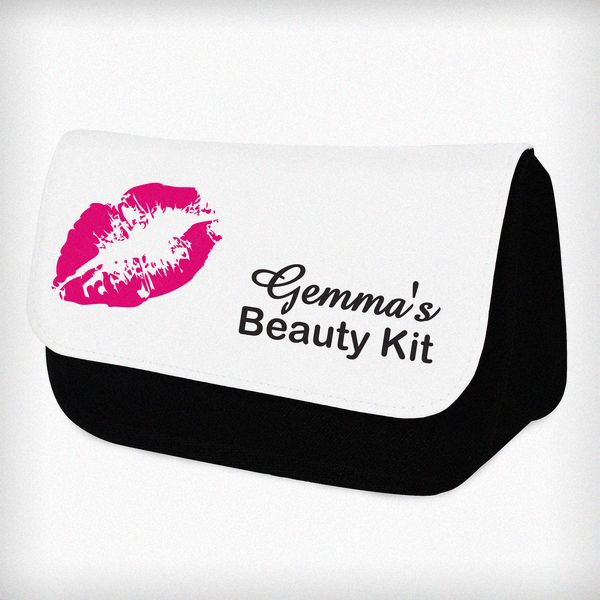 Modal Additional Images for Personalised Lips Make Up Bag