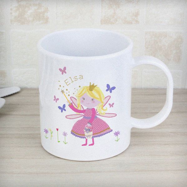 Modal Additional Images for Personalised Garden Fairy Plastic Mug