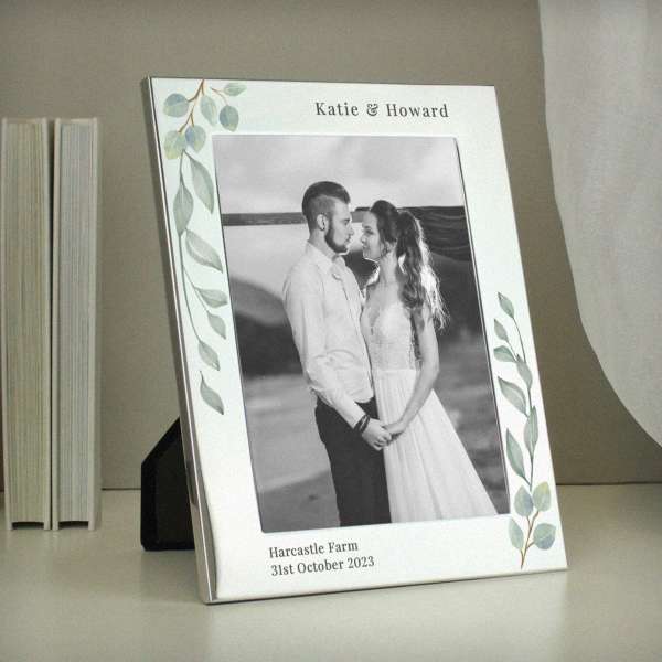 (image for) Personalised Botanical 5x7 Photo Frame