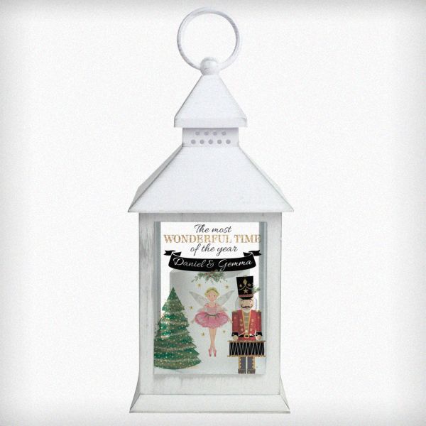 Modal Additional Images for Personalised Nutcracker White Lantern