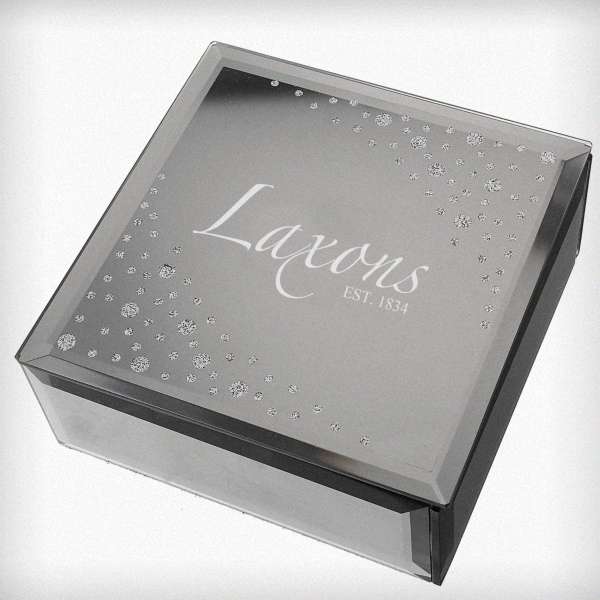 (image for) Bespoke Design Diamante Trinket Box