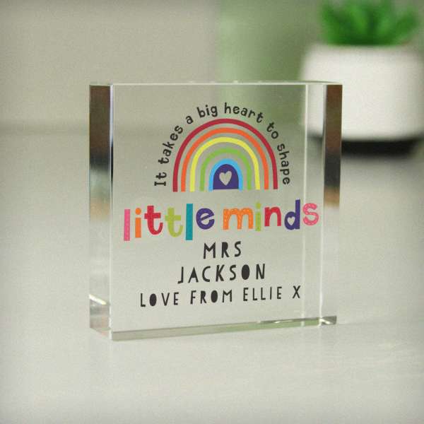 (image for) Personalised Shape Little Minds Crystal Token